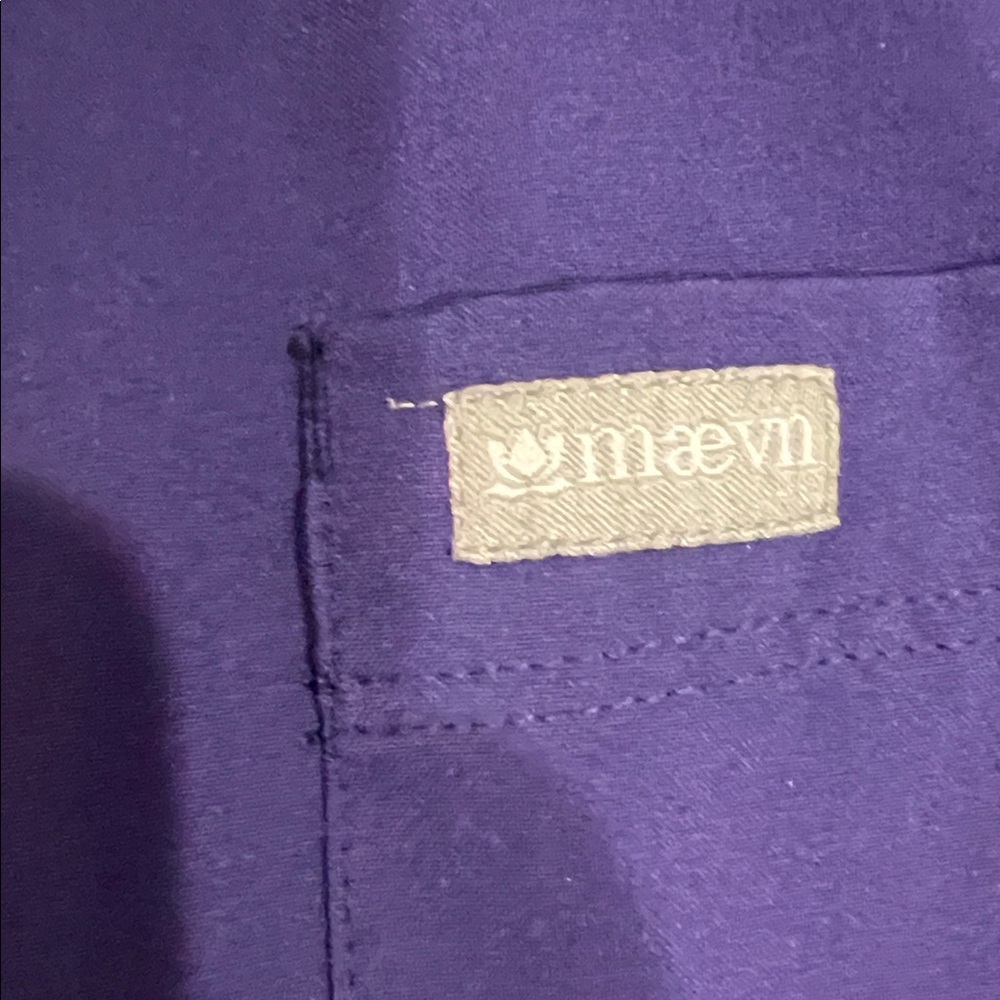 Women's Purple Scrub Set - Picture 2 of 5